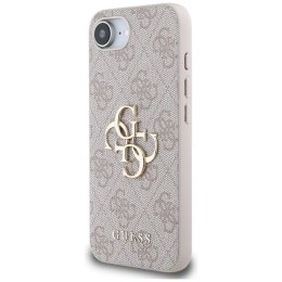 Guess 4G Big Logo - Etui do iPhone 16e (różowy)