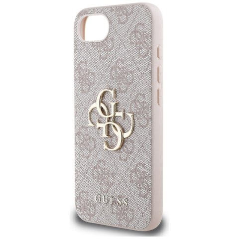 Guess 4G Big Logo - Etui do iPhone 16e (różowy) Guess 4G Big Logo - Etui do iPhone 16e (różowy)