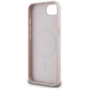 Guess 4G Ring Classic Logo MagSafe - Etui do iPhone 16e (różowy)