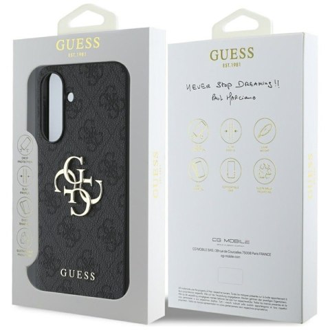 Guess Big 4G Logo Classic Logo - Etui do Samsung Galaxy A56 5G (czarny) Guess Big 4G Logo Classic Logo - Etui do Samsung Galaxy A56 5G (czarny)