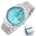 ZEGAREK MĘSKI CASIO TIFFANY BLUE MTP-VD03D-2A + BOX