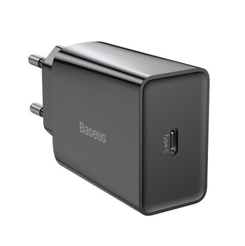 BASEUS ŁADOWARKA SIECIOWA MINI QC USB-C PD 3A 20W BASEUS ŁADOWARKA SIECIOWA MINI QC USB-C PD 3A 20W