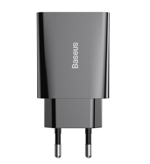 BASEUS ŁADOWARKA SIECIOWA MINI QC USB-C PD 3A 20W BASEUS ŁADOWARKA SIECIOWA MINI QC USB-C PD 3A 20W