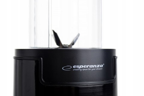 Blender smoothie Esperanza NUTRI SHOT EKM029 (700W; kolor czarny) Blender smoothie Esperanza NUTRI SHOT EKM029 (700W; kolor czarny)