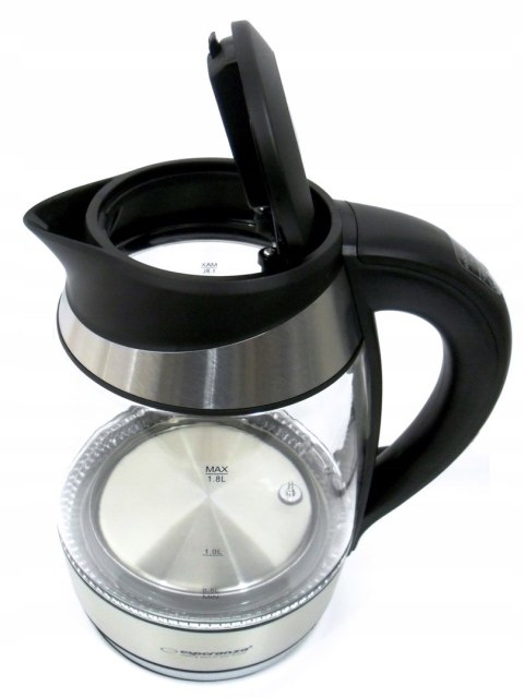 Czajnik elektryczny Esperanza SEINE EKK026 (2200W 1.7l; kolor czarny) Czajnik elektryczny Esperanza SEINE EKK026 (2200W 1.7l; kolor czarny)