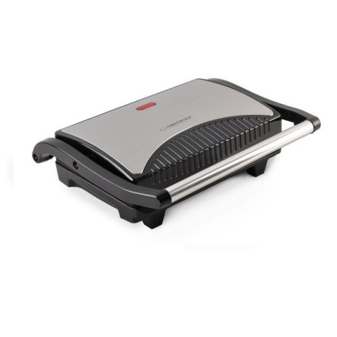 Grill elektryczny stołowy Esperanza Taleggio EKG006 (stołowy-zamknięty; 750W; kolor inox) Grill elektryczny stołowy Esperanza Taleggio EKG006 (stołowy-zamknięty; 750W; kolor inox)