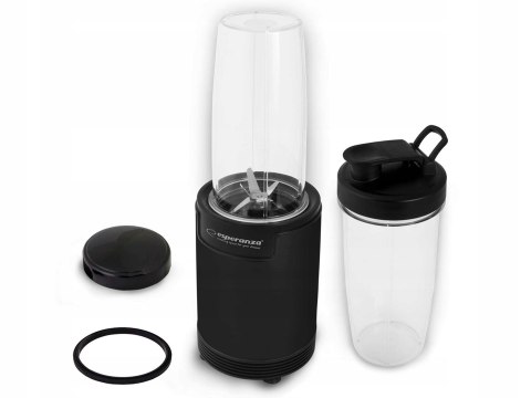 Blender smoothie Esperanza NUTRI SHOT EKM029 (700W; kolor czarny) Blender smoothie Esperanza NUTRI SHOT EKM029 (700W; kolor czarny)