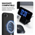 Crong Color Cover Magnetic - Etui iPhone 16e MagSafe (czarny)