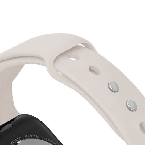 Crong Liquid - Pasek do Apple Watch 38/40/41/42mm (kamienny beż) Crong Liquid - Pasek do Apple Watch 38/40/41/42mm (kamienny beż)