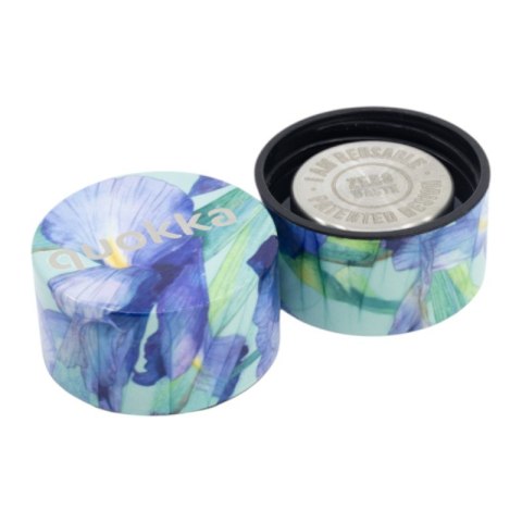 Quokka Solid - Butelka termiczna ze stali nierdzewnej 510 ml (Blue Irises) Quokka Solid - Butelka termiczna ze stali nierdzewnej 510 ml (Blue Irises)