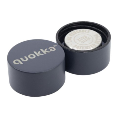 Quokka Solid With Strap - Butelka termiczna ze stali nierdzewnej 510 ml z paskiem (Slate) Quokka Solid With Strap - Butelka termiczna ze stali nierdzewnej 510 ml z paskiem (Slate)