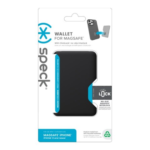 Speck ClickLock Wallet For MagSafe - Magnetyczny portfel MagSafe (Black) Speck ClickLock Wallet For MagSafe - Magnetyczny portfel MagSafe (Black)