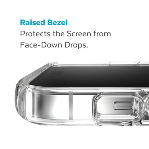 Speck Presidio Perfect-Clear - Etui iPhone 14 Pro z powłoką MICROBAN (Clear) Speck Presidio Perfect-Clear - Etui iPhone 14 Pro z powłoką MICROBAN (Clear)