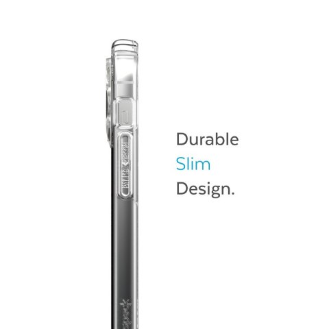 Speck Presidio Perfect-Clear - Etui iPhone 14 Pro z powłoką MICROBAN (Clear) Speck Presidio Perfect-Clear - Etui iPhone 14 Pro z powłoką MICROBAN (Clear)
