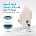 Speck Presidio2 Grip - Etui iPhone 16e / iPhone 15 / iPhone 14 / iPhone 13 (Bleached Bone / Heirloom Gold / Hazel Brown)