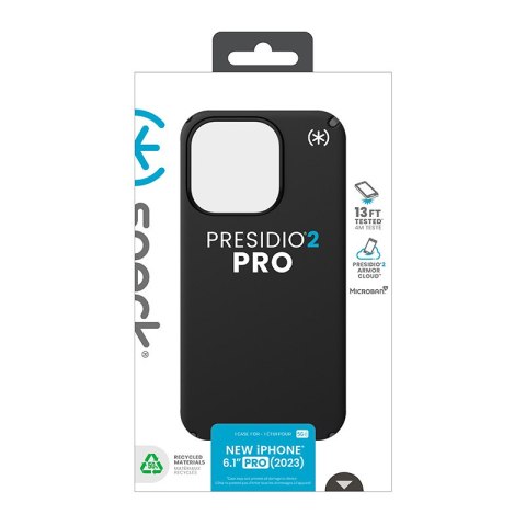 Speck Presidio2 Pro - Etui iPhone 15 Pro (Black / Slate Grey / White) Speck Presidio2 Pro - Etui iPhone 15 Pro (Black / Slate Grey / White)