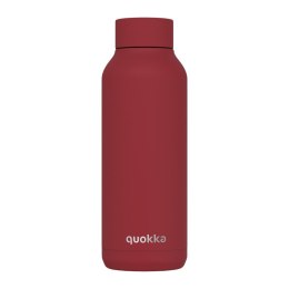 Quokka Solid - Butelka termiczna ze stali nierdzewnej 510 ml (Firebrick Red)