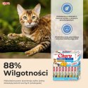 INABA CHURU Varietes Tuńczyk Owoce m- kot 40x14 g