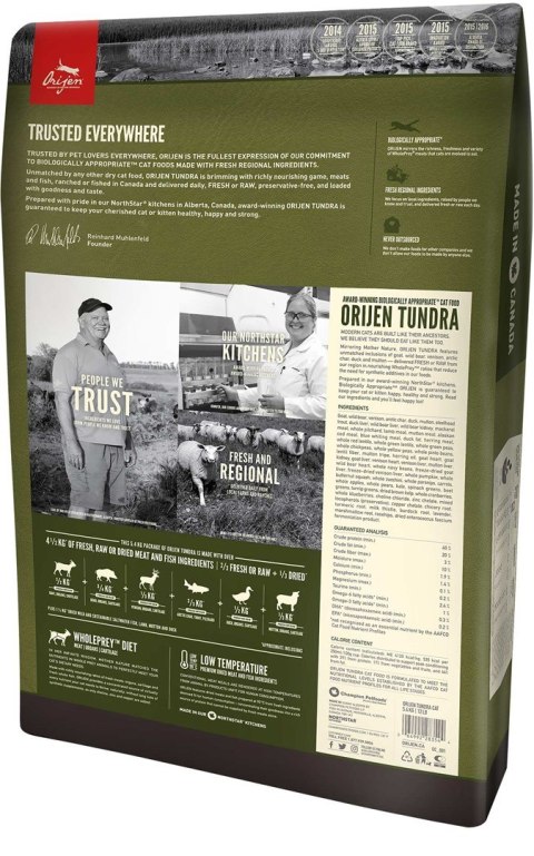 ORIJEN Cat Tundra 340g