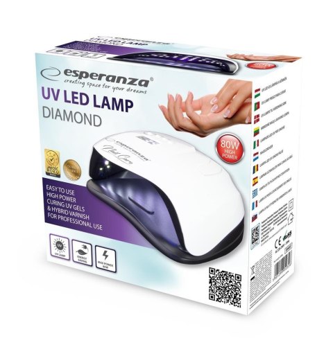 Lampa Esperanza DIAMOND EBN007 (kolor biały) Lampa Esperanza DIAMOND EBN007 (kolor biały)