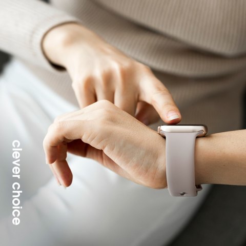 Crong Liquid - Pasek do Apple Watch 38/40/41/42 mm (zielony) Crong Liquid - Pasek do Apple Watch 38/40/41/42 mm (zielony)