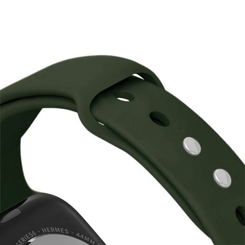 Crong Liquid - Pasek do Apple Watch 38/40/41/42 mm (zielony) Crong Liquid - Pasek do Apple Watch 38/40/41/42 mm (zielony)