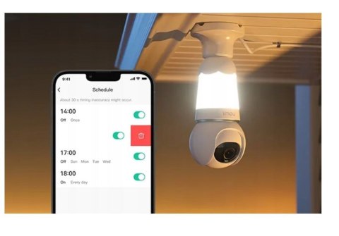 Kamera IP Imou kamera żarówka Bulb Cam 5MP IPC-S6DP Kamera IP Imou kamera żarówka Bulb Cam 5MP IPC-S6DP