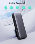 AUKEY POWERBANK 20000MAH, 2X USB-C PD 65W, USB-A 18W, SZARY