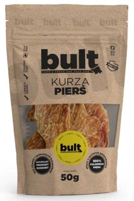 BULT Eko przysmak kurza pierś 50g BULT Eko przysmak kurza pierś 50g