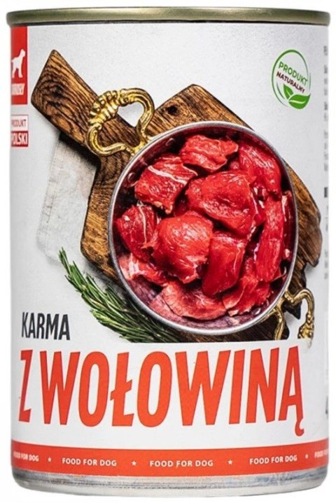 Tuf Tuf Puszka mielonka z wołowiną 800g Tuf Tuf Puszka mielonka z wołowiną 800g