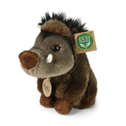 Rappa - Pluszowa maskotka siedzący Dzik 18 cm Eco-Friendly Rappa - Pluszowa maskotka siedzący Dzik 18 cm Eco-Friendly