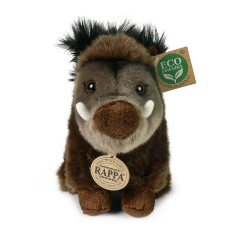 Rappa - Pluszowa maskotka siedzący Dzik 18 cm Eco-Friendly Rappa - Pluszowa maskotka siedzący Dzik 18 cm Eco-Friendly