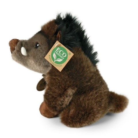 Rappa - Pluszowa maskotka siedzący Dzik 18 cm Eco-Friendly Rappa - Pluszowa maskotka siedzący Dzik 18 cm Eco-Friendly