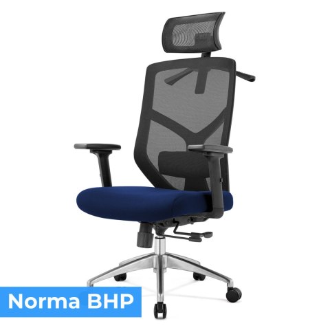 Fotel biurowy ergonomiczny Rosa granatowy ANGEL Fotel biurowy ergonomiczny Rosa granatowy ANGEL