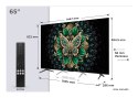 Telewizor TCL 65C6K QD-Mini-LED 65" 4K Ultra HD 144 Hz Google TV Dolby Vision IQ Metaliczny