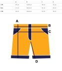 Letnie szorty damskie z wysokim stanem i wiązaniem spodenki BELLA (Ecru) M/L