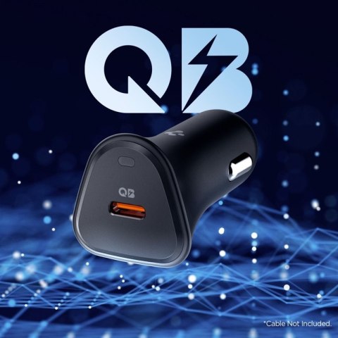 Spigen Essential EV301 - Ładowarka samochodowa USB-C PD 3.0 PPS 30W (Czarny) Spigen Essential EV301 - Ładowarka samochodowa USB-C PD 3.0 PPS 30W (Czarny)