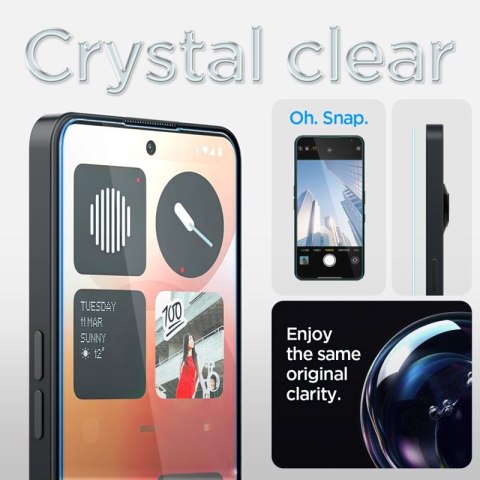 Spigen GLAS.TR EZ FIT - Szkło hartowane do Nothing Phone 3a / 3a Pro Spigen GLAS.TR EZ FIT - Szkło hartowane do Nothing Phone 3a / 3a Pro
