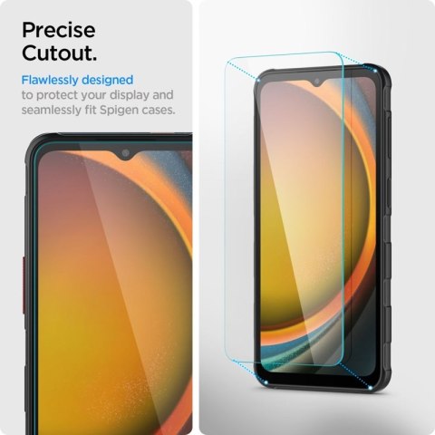 Spigen Glas.TR Slim 2-Pack - Szkło hartowane do Samsung Galaxy XCover 7 / 7 Pro (2 sztuki) Spigen Glas.TR Slim 2-Pack - Szkło hartowane do Samsung Galaxy XCover 7 / 7 Pro (2 sztuki)