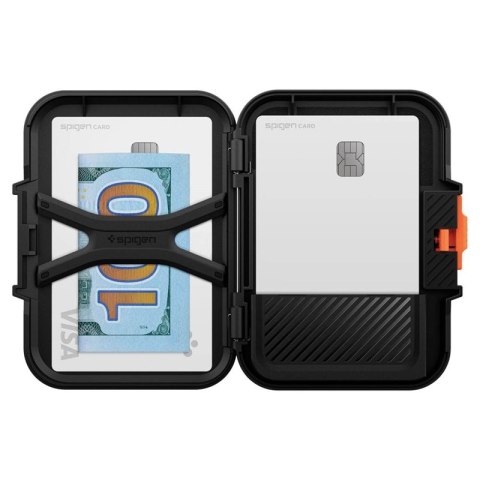 Spigen Lock Fit MagSafe - Portfel magnetyczny (Black) Spigen Lock Fit MagSafe - Portfel magnetyczny (Black)