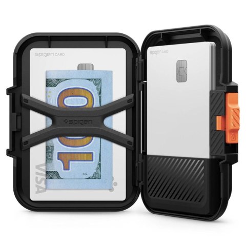 Spigen Lock Fit MagSafe - Portfel magnetyczny (Black) Spigen Lock Fit MagSafe - Portfel magnetyczny (Black)