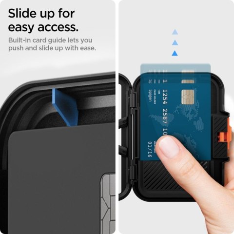 Spigen Lock Fit MagSafe - Portfel magnetyczny (Black) Spigen Lock Fit MagSafe - Portfel magnetyczny (Black)