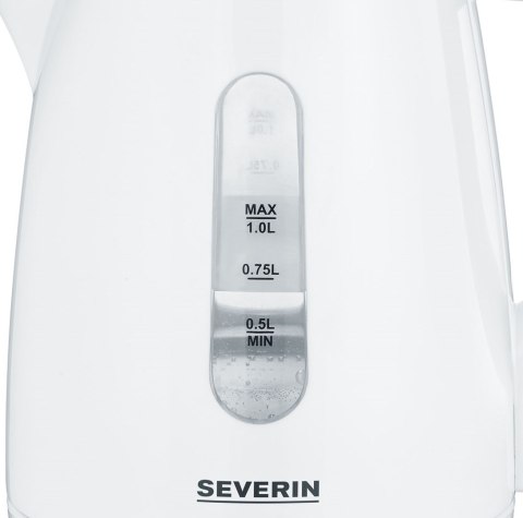 SEVERIN CZAJNIK ELEKTR. 1L , ZAKRYTA GRZAŁKA, WSKAŹNIK POZIOMU WODY, ANTYPOŚLIZGOWE NÓŻKI, PLASTIK, MOC 2200W WK3411 SEVERIN CZAJNIK ELEKTR. 1L , ZAKRYTA GRZAŁKA, WSKAŹNIK POZIOMU WODY, ANTYPOŚLIZGOWE NÓŻKI, PLASTIK, MOC 2200W WK3411