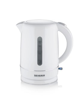 SEVERIN CZAJNIK ELEKTR. BIAŁY, PLASTIK, POJ. 1,7 L, ZAKRYTA GRZAŁKA, DUŻY OTWÓR, DŁ. PRZEWODU 70 CM, MOC 2200W WK4325