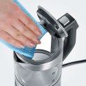 SEVERIN CZAJNIK ELEKTR. SZKŁO-STAL, REG. TEMP. W RĄCZCE, ZAKRES TEMP. 40°C-100°C, POJ. 0,5L, ZAKRYTA GRZAŁKA, 1100W WK3458