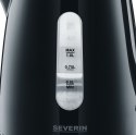 SEVERIN CZAJNIK ELEKTRYCZNY 1L, PLASTIK, ZAKRYTA GRZAŁKA, WSKAŹNIK POZIOMU WODY, ZAKRYTY ELEMENT GRZEJNY, MOC 2200W WK3410