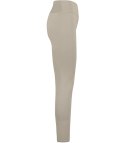 Gładkie długie legginsy damskie bezszwowe LIZA (Beżowy) M/L