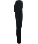 Gładkie długie legginsy damskie bezszwowe LIZA (Czarny) M/L
