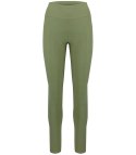 Gładkie długie legginsy damskie bezszwowe LIZA (Zielony) M/L