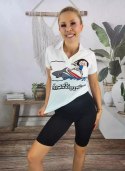 Krótkie legginsy kolarki bezszwowe KARO (Czarny) S/M